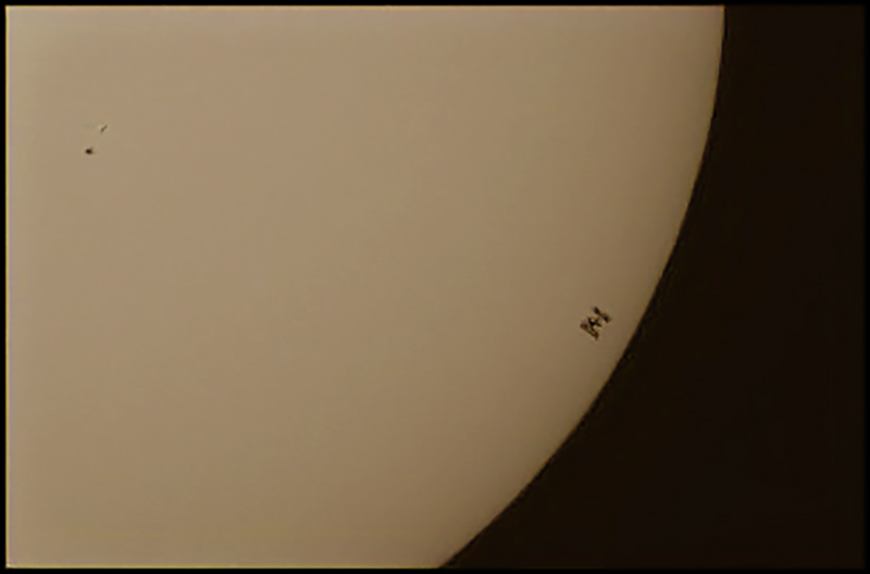 ISS-Solar Transit on 2/22/21